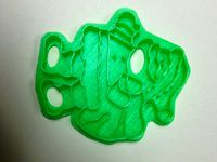 Santa Cookie Cutter by notglennco