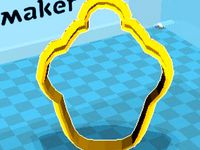 Cupcake Cookie Cutter by Dicemaster