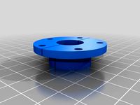 Deltaprintr Platform w/ 2x 40mm and 25mm Fans by Dpbailey