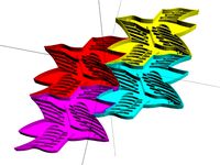 Customizable Escher Sand Birds by Neon22