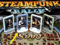 Steampunk Rally board game character stand by 3E8
