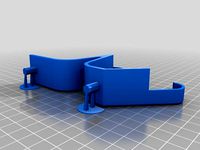 AA First In First Out Rack for 1/4" pegboard (split files) by abarry