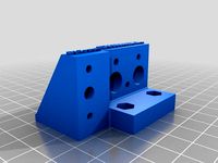 Prusa I3 Rework Chimera mount with BLTouch platform by shershberger65