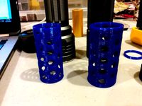 Flashlight 26650 Battery Adapters by hideehoo