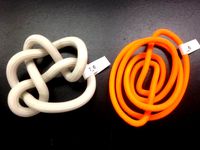 Spiral Conformation of Knot 7_6 by mathgrrl