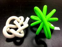 Petal Conformation of Knot 6_2 by mathgrrl