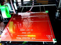Glass Holder for Geeetech Prusa I3X by jerryciano