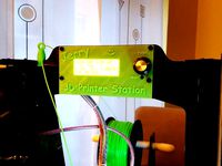 Custom Display panel for Geeetech Prusa I3X by jerryciano