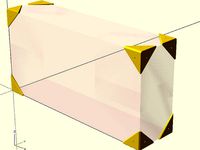 Parametric Corner Suitcase - Coin valise by gaziel