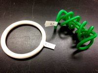 Crazy Conformation of Knot 0_1 by mathgrrl