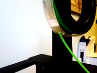 Splash Spool Filament Retainer by barb_3dprintny
