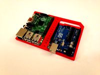 Arduino Raspberry Pi Mount by superwoodle