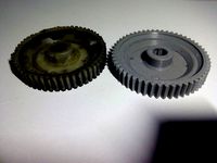 piñon motosierra electrica /// pulley electric chainsaw by javitoraz