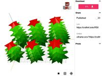 CraftML Star XMas Tree Customizable by doubleshow