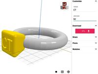 CraftML Ring Customizable by doubleshow