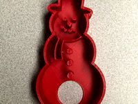 Snowman Cookie Cutter by Bromego