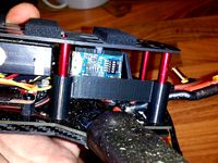 Vtx and MicroMinimOSD holder for ZMR250 by juha_j