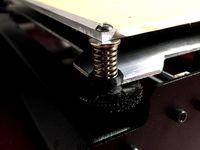Wanhao Duplicator i3 - Print bed spring stabilizer by schupa