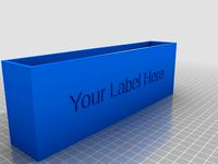 Customizable Labeled Container by HarlemSquirrel