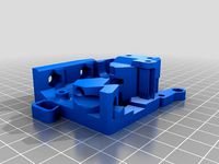 Prusa i3 rev1.5 improved extruder (E3D v6 compatible) by dgala