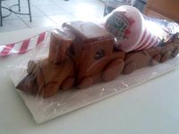 Gingerbread Train Cutter Kit by knicholes