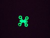 Quadcopter/Multirotor Keyring Remixed by FDMBot