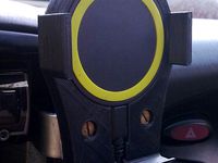 Samsung Galaxy S5 wireless charger car bracket by nglasson