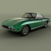 Alfa Romeo 2600 Coupe Speciale 3D Model