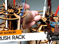 Hobby Brush Rack by heribertovalle