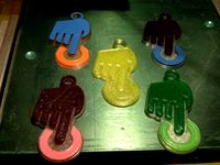 Slashmobility logo keychain by jfrutoses