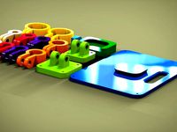 minion ramps lcd mounting bracket by technomastermind