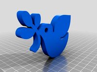 Christmas symbols by MBot3d - Dove by mbot3d