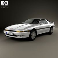 Toyota Supra 1986 3D Model