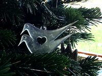 Turtle dove tree ornament by BSchuler