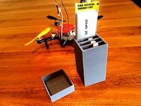 Micro Quad 1S Lipos Holder by RCConcepts