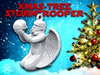 Storm Trooper Xmas Tree-Angel by BonGarcon
