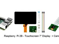 Case for Touchscreen 7" - Raspberry Pi 2B - Cam by Coucoudexav02