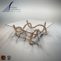 Contour Coffee Table 3D Model