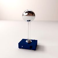Van De Graaff Generator 3D Model