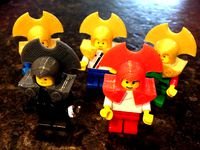 Time Lord Minifig Collar/Helmet by bobpony