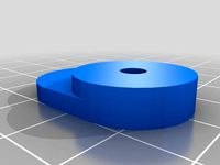 Kossel Glass/Hot Bed Tabs by bardatwork