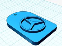 Mercedes-Benz Keychain by natealexander