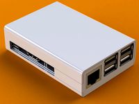 Simple Raspberry Pi B+ Case by blakefobrien