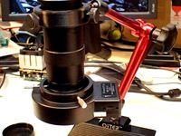Microscope holder by Thorius