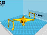 DJI Phantom Christmas Ornament by nomorefreecookies