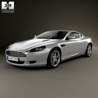 Aston Martin DB9 2004 3D Model