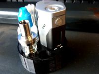 JayBo Wismac Reuleaux Vape Cup Holder. (and cutout so you can design your own) by nierro