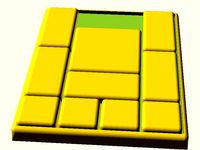 Klotski sliding block puzzle by zeycus