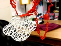 patterned pendant by briller