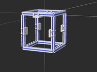 Parametized Delta Rail Carriage set by thevisad